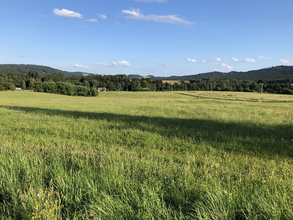 První rychlá vyjížďka na kole přes Křižánky a Karlštejn