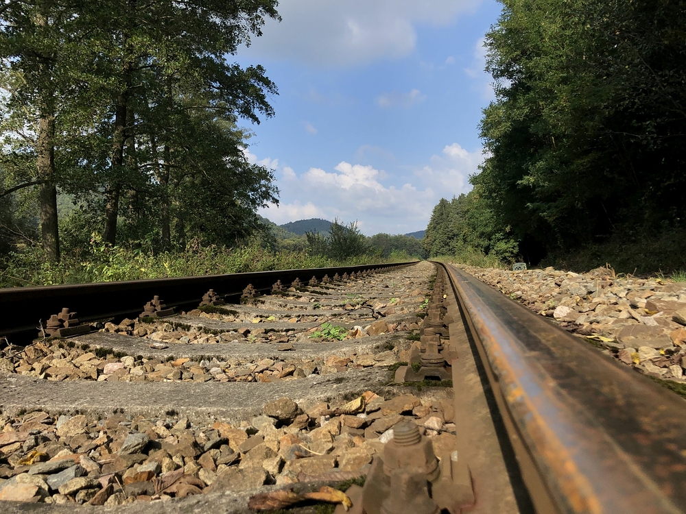 Má oblíbená kolejová fotka