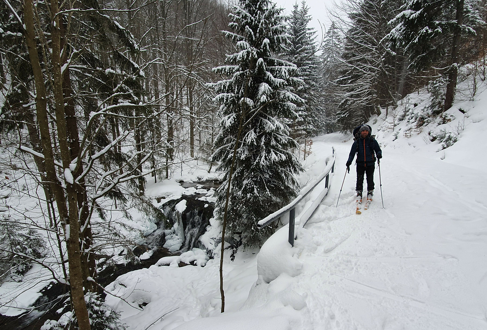 Já a Poniklý vodopád (fotil David)