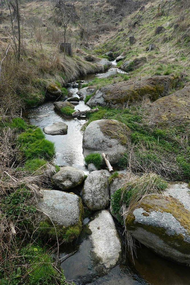 Potok Mařek je jak z hor