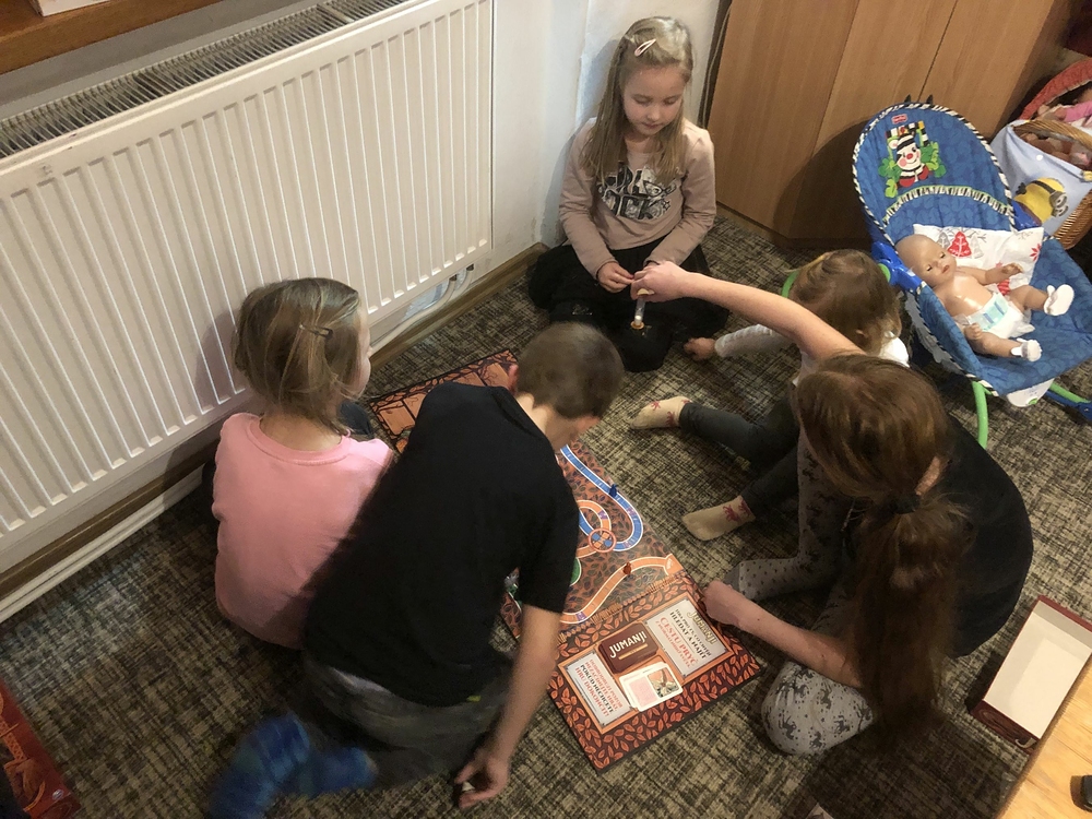 Bandička hraje Jumanji