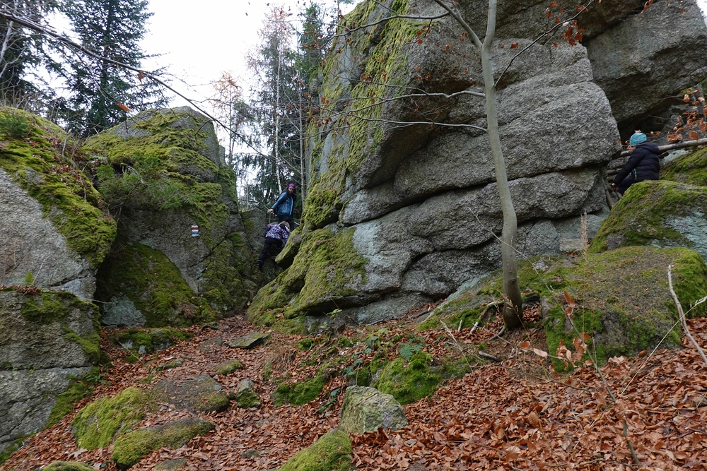 Po červené značce