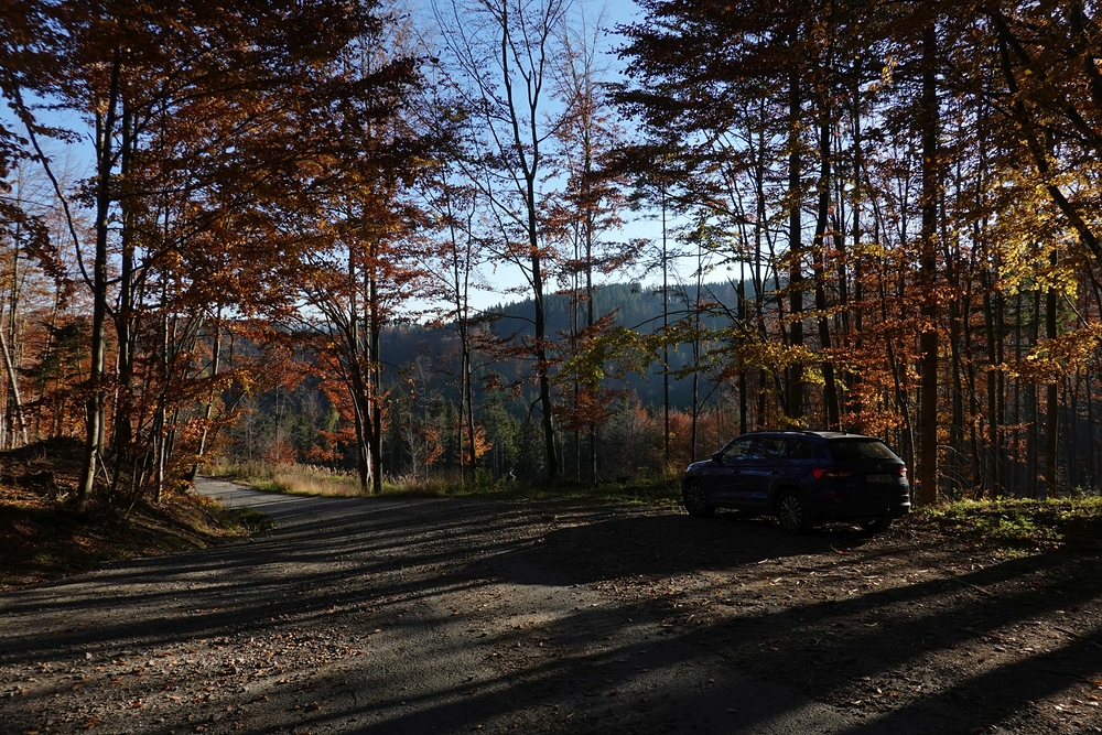 Parkujeme nad Kyčerou