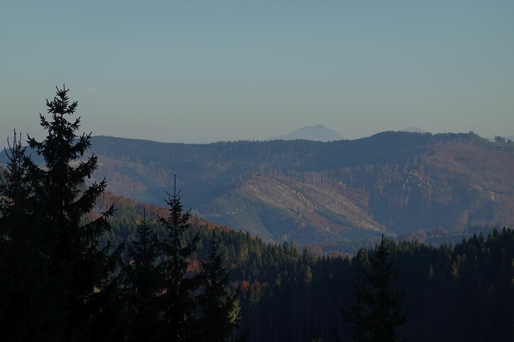 A v dálce vidím Rozsutec, tam jdeme zítra