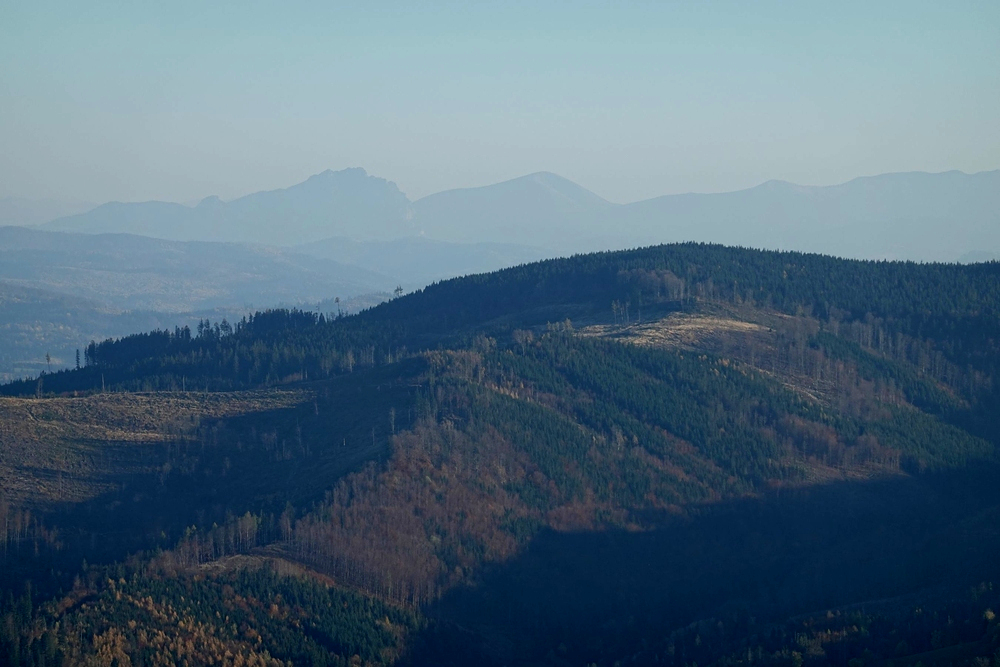 Opět výhledy na Malou Fatru