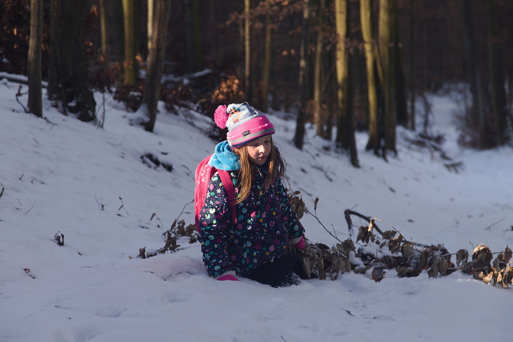 Úlovek, který vytáhla až na rozhlednu