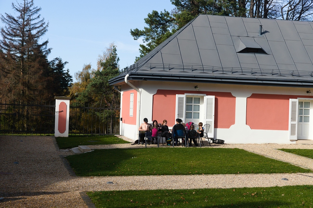 Naše banda na Karlštejně