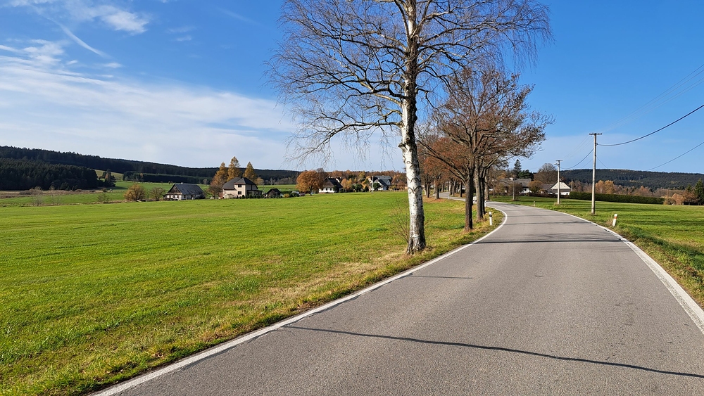 Na kole přes Křižánky