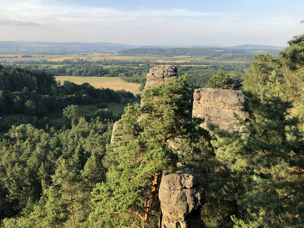 Věže a na nich vrcholovky