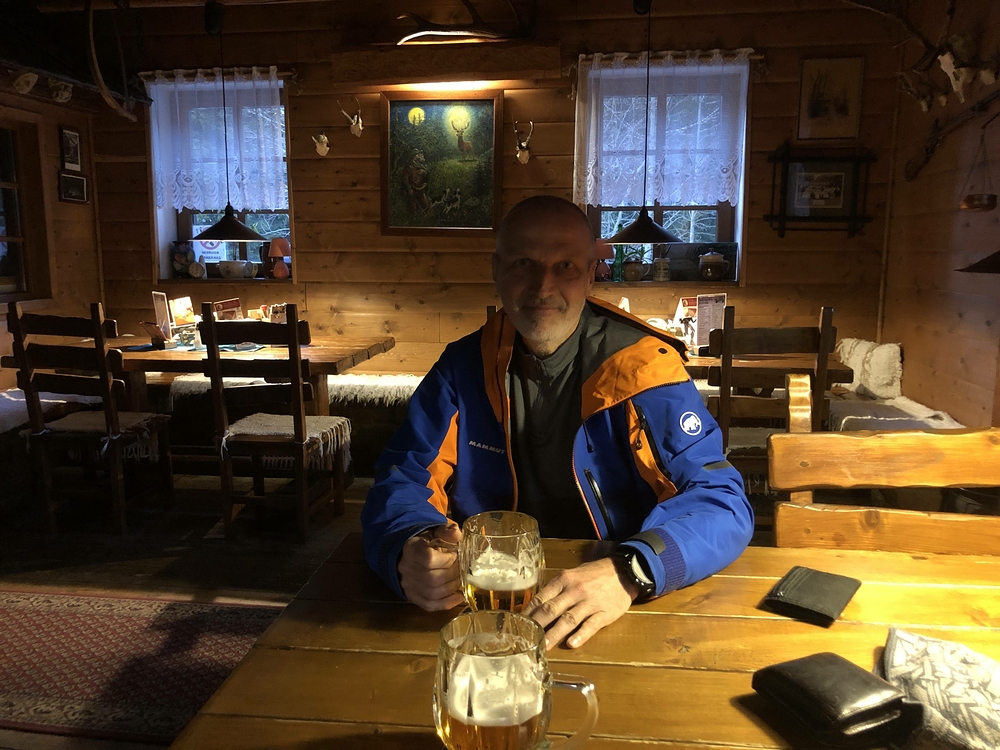 Pivo před odchodem do tmy