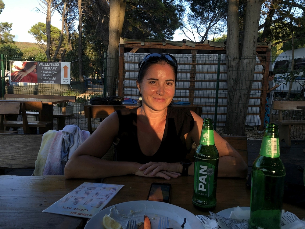 Spokojená, poslední večer