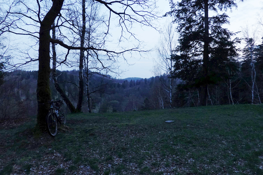 Jsem na místě, krásný výhled