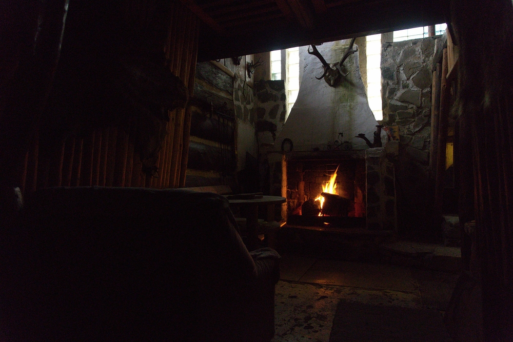 V chalupě je příjemně