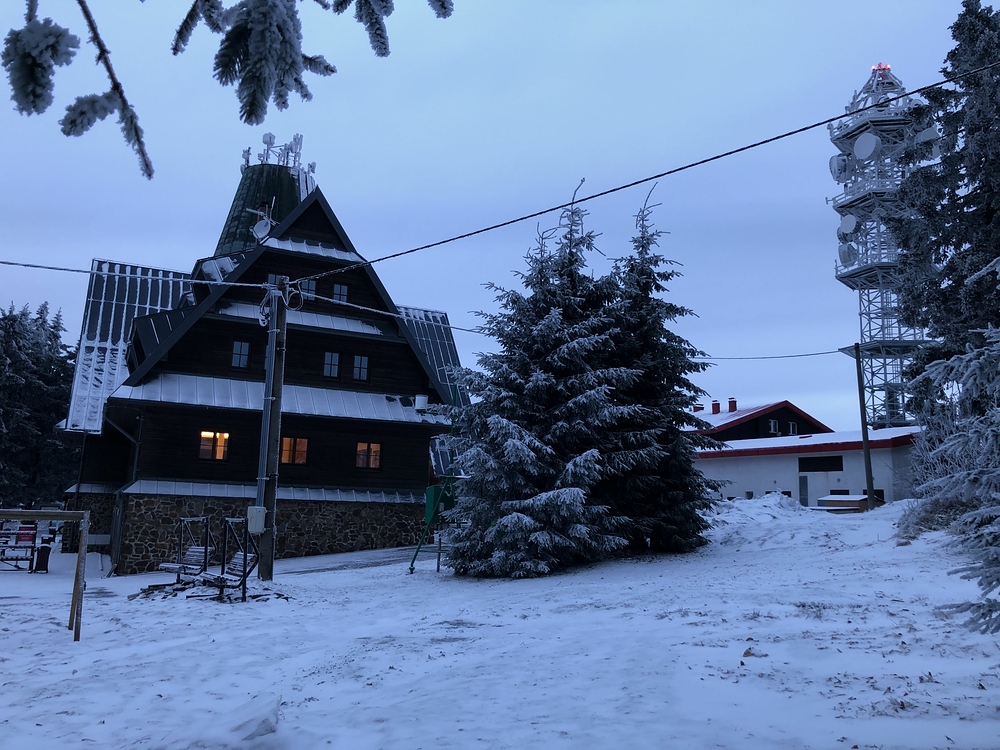Na jedno rychlé pivo jsme zaběhli na Suchý vrch