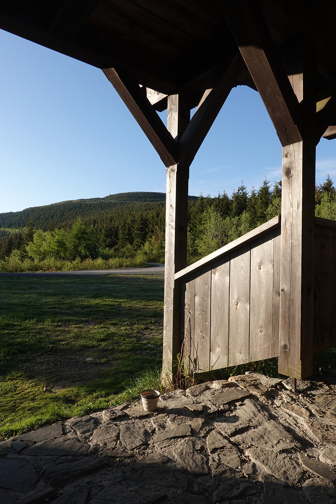 Ranní čajík a hurá na kolo