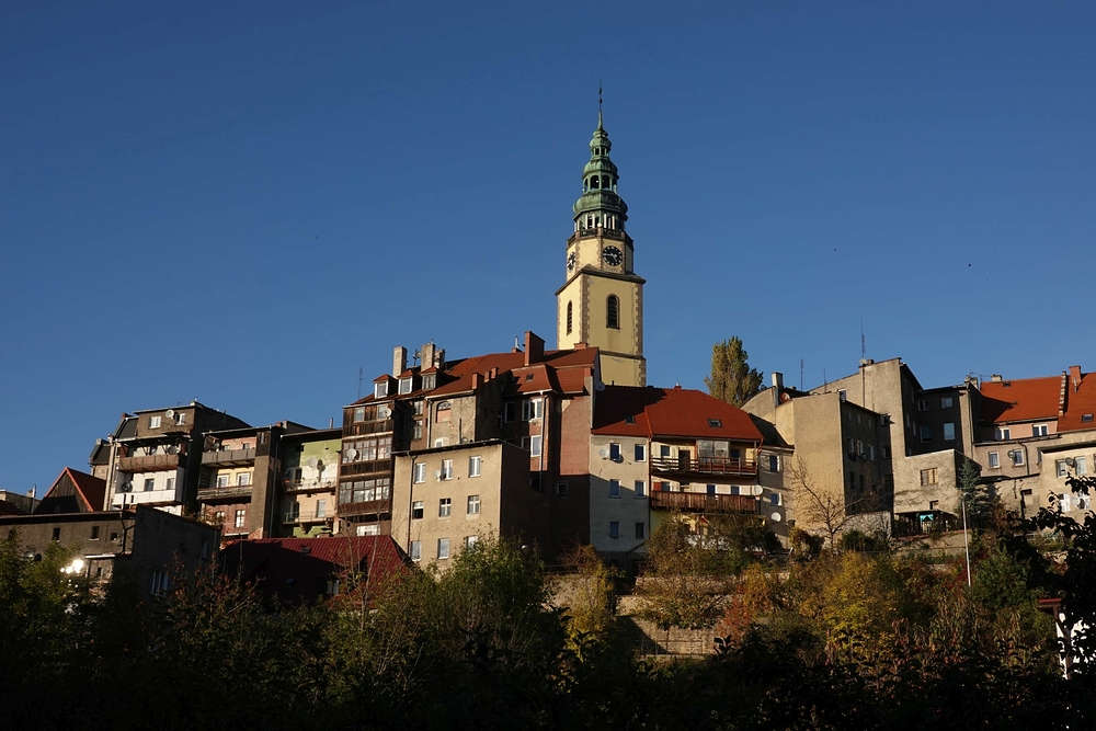 Poslední paprsky v Bystrzyci