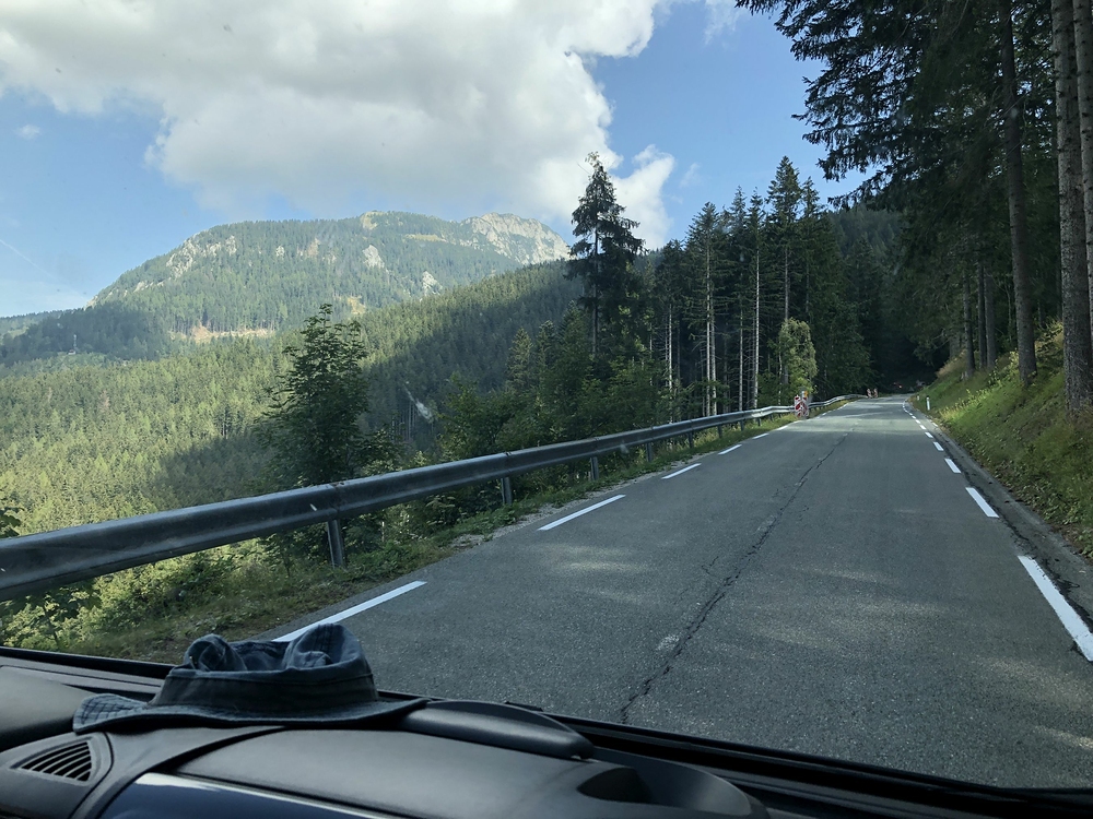 Stoupáme na hřeben