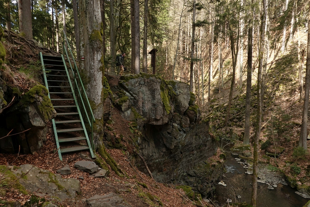 Přes schody a vyhlídky