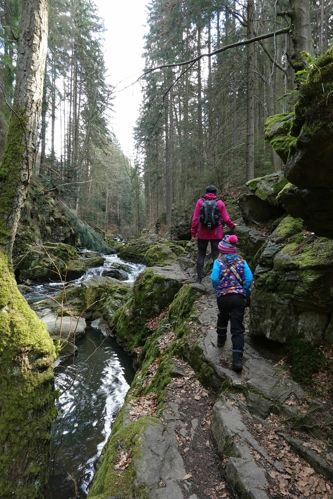 Pokračujeme horní částí údolí