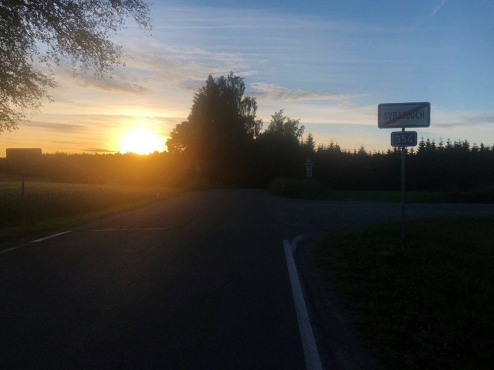 Před setměním směr Hlinsko