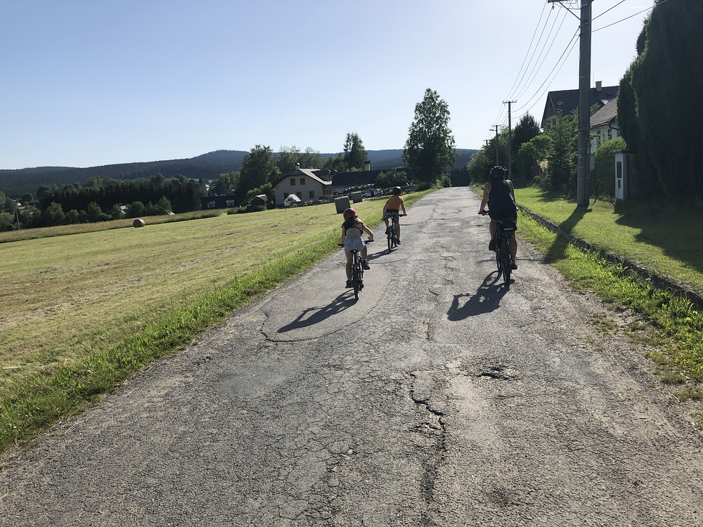 Příjezd do Křižánek