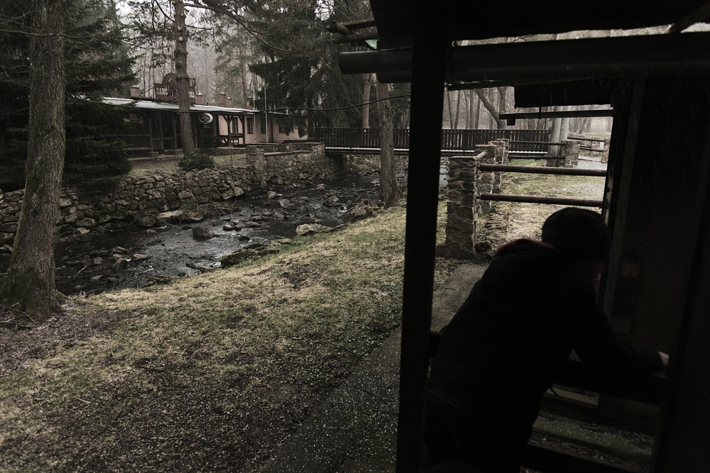 Bizon byl zavřený, bouři jsme ale přečkali pod střechou