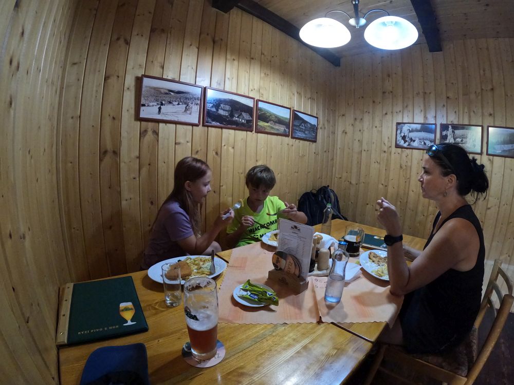 Sbíráme síly na sestup