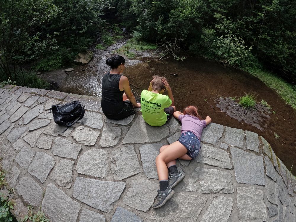 Odpočinek na hrázi