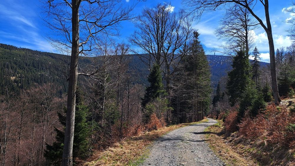 Stoupám pod Kraličák