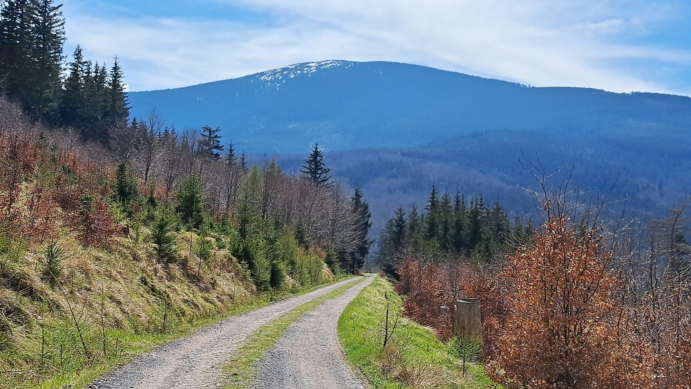 Za zády hora vysoká