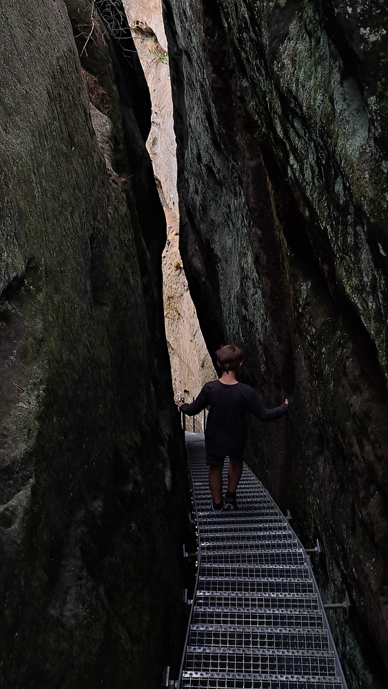 Jedna z mnoha soutěsek