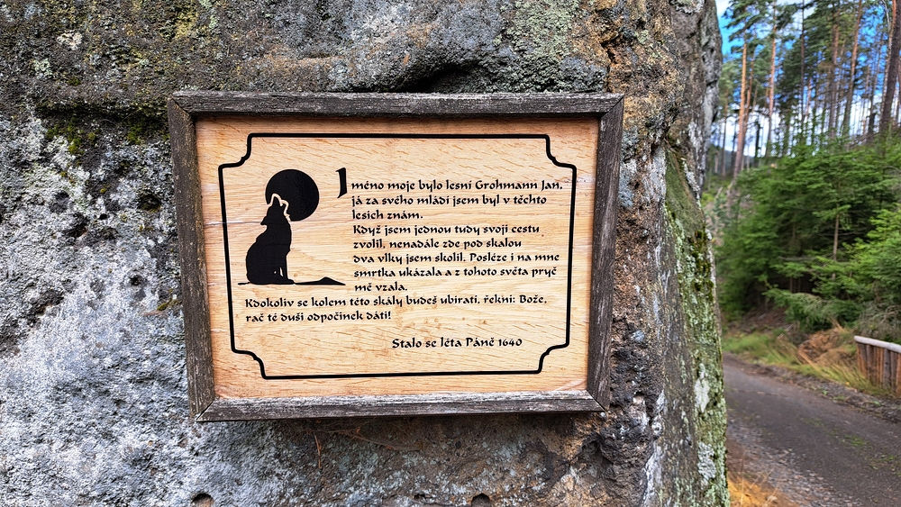 Vlčí příběh na vlčí desce