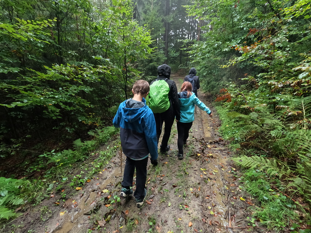 Déšť a blátíčko