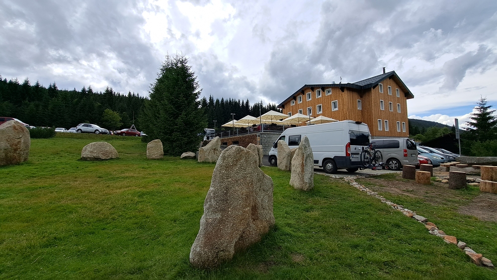 Smědava, vyrážíme na kolech