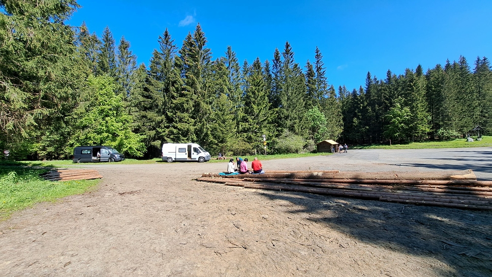 Videlské sedlo, tady jsme spali