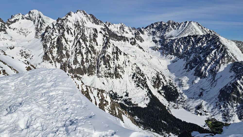 Zlomiska, dole Popradské pleso