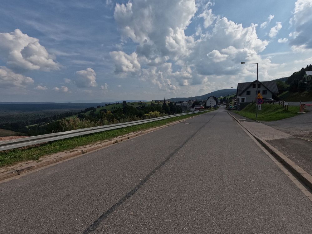Zieleniec, čeká mě 30km z kopce