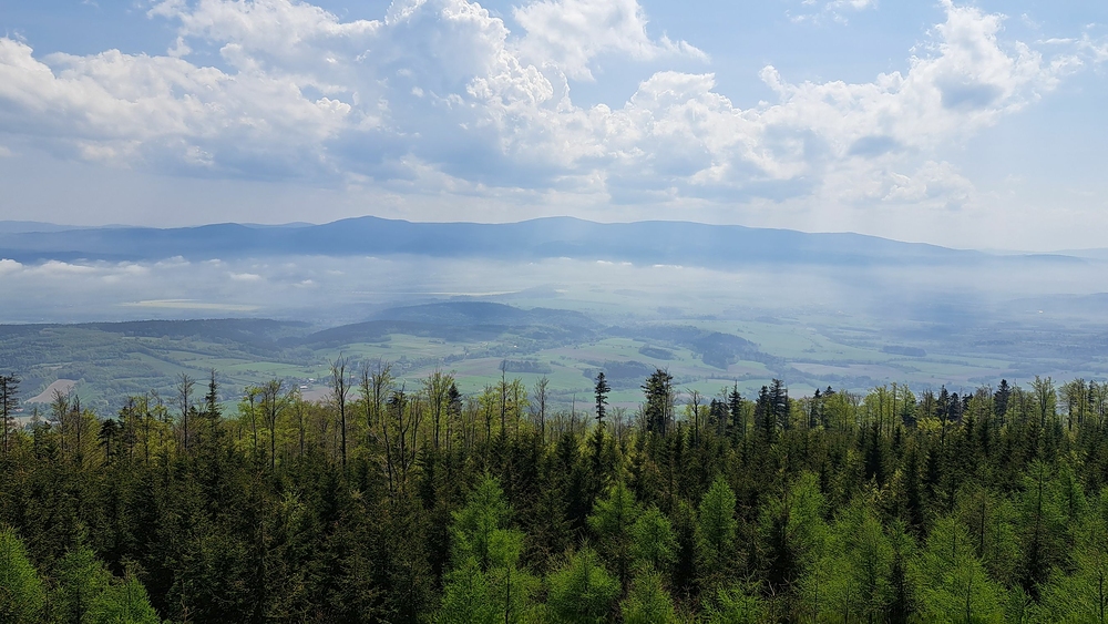 Výhled z Jagodne, vzadu Kraličák