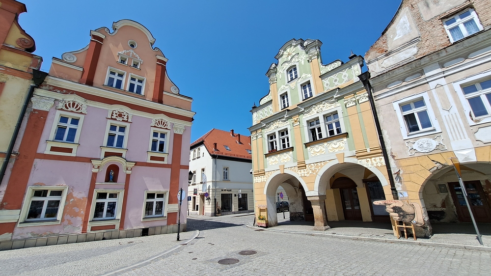 V centru městečka Ladek Zdroj