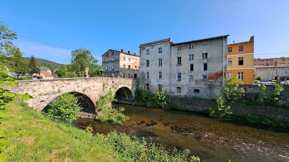 Ladek Zdroj a starý most
