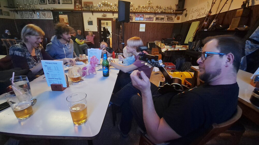 Loes s Honzou taky přijeli