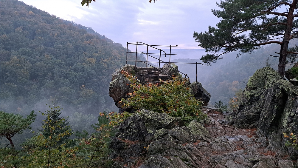 Čertovy kazatelny po dešti