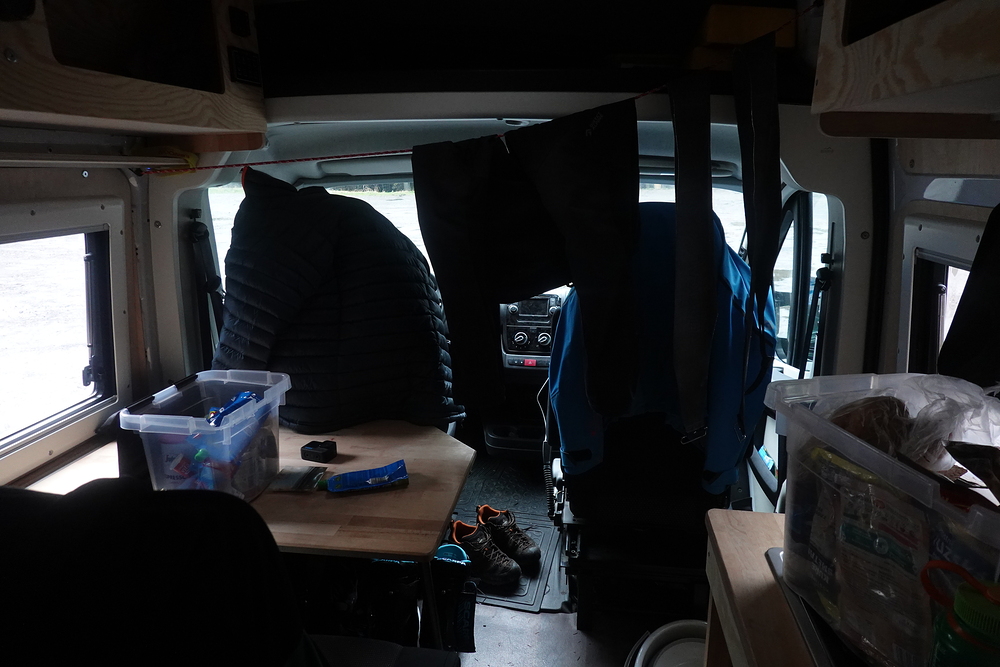 Velké sušení promočených věcí