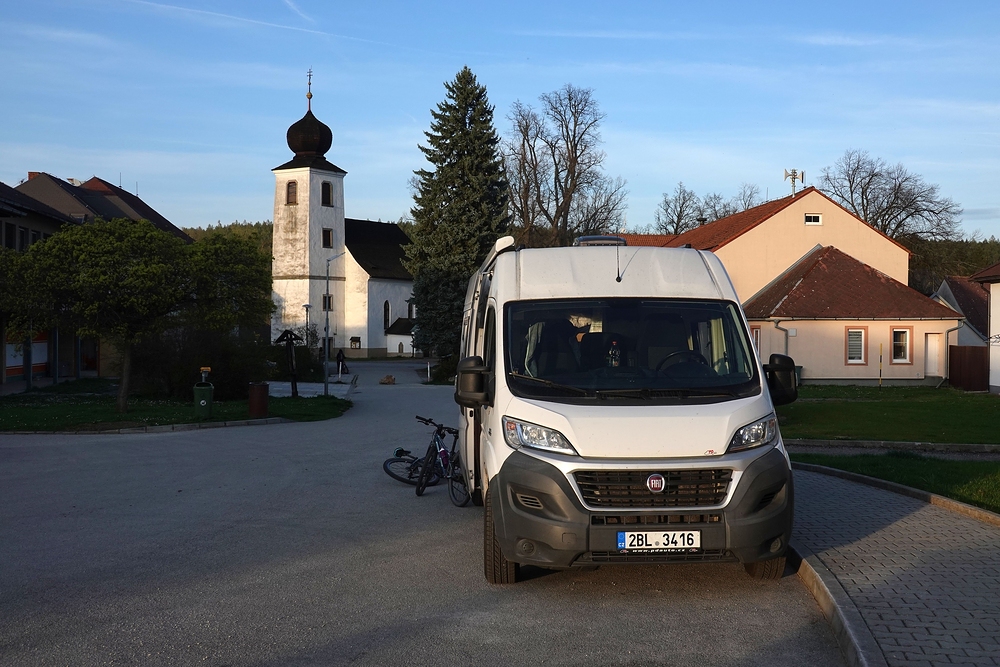 Vyjíždíme z Rudolce