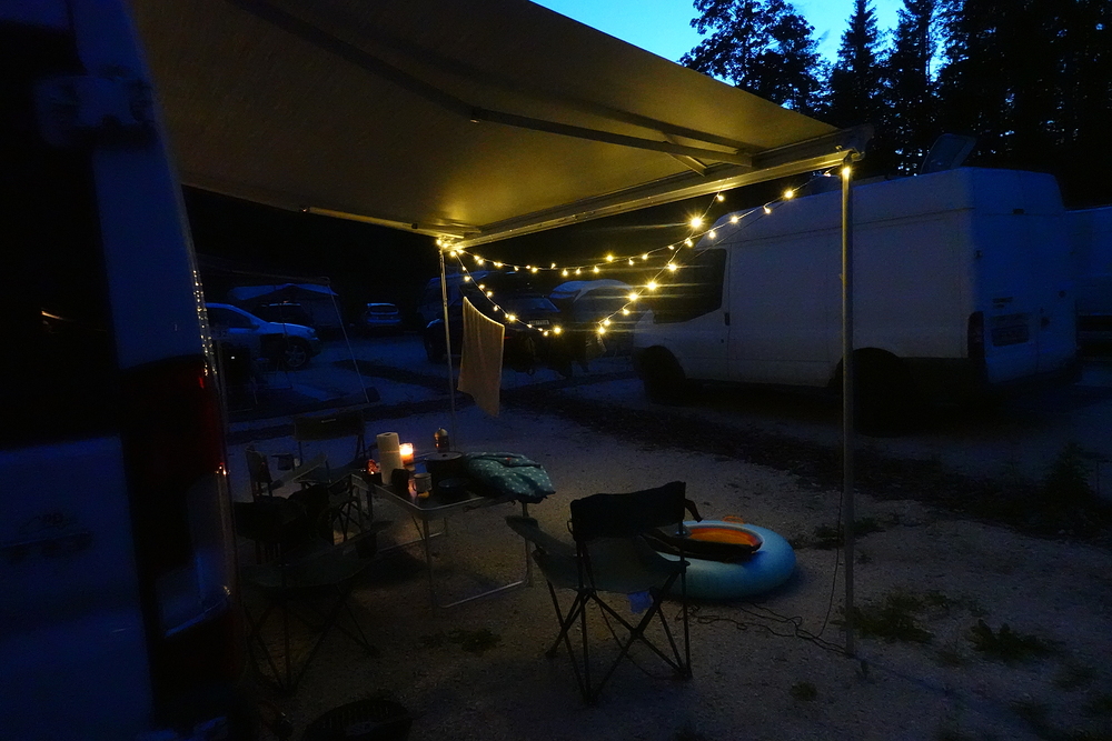 Večery se svíčkou