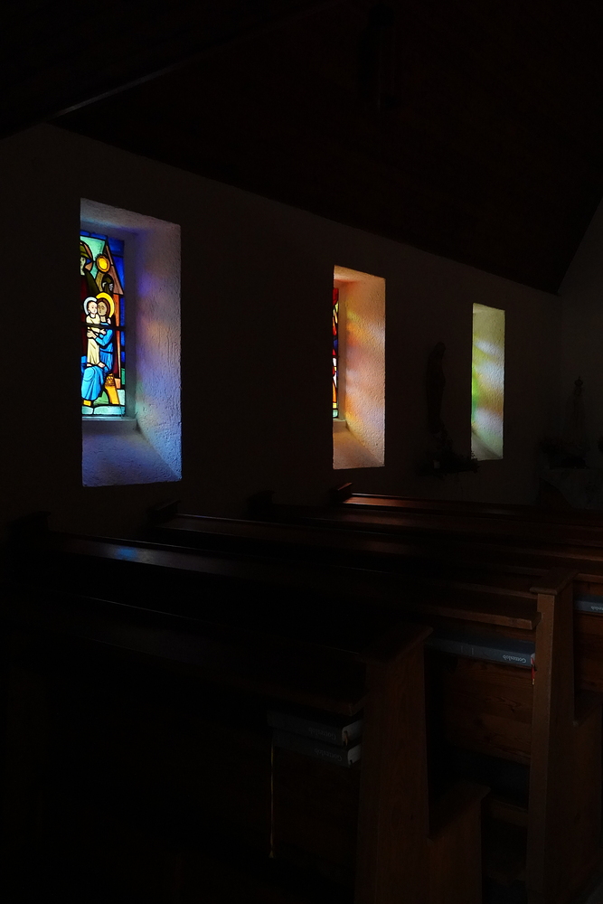 Večerní prochajda ke kostelíku