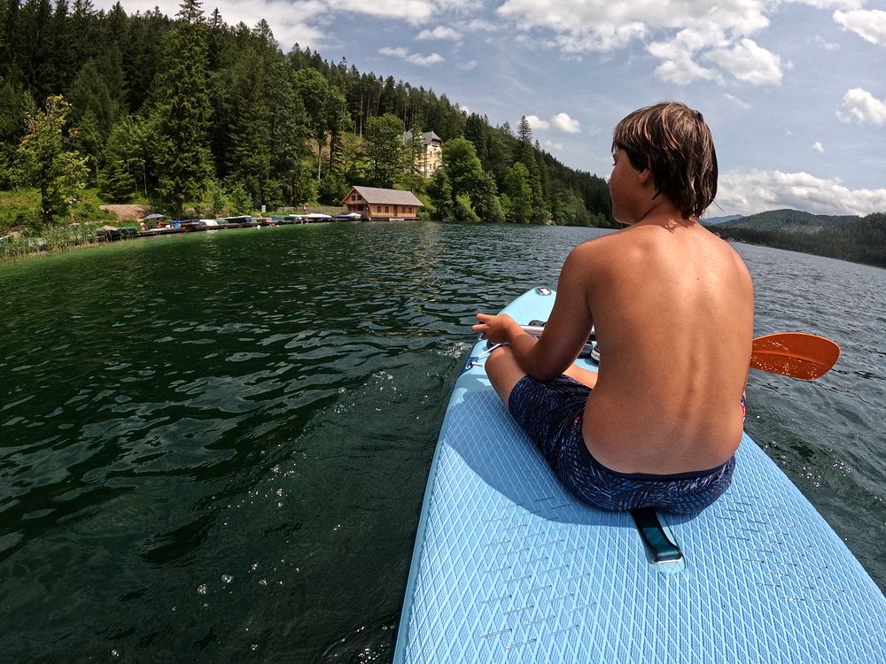 Velká výprava - celé Erlaufsee podél břehu
