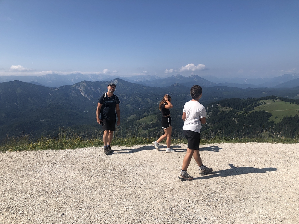 Na vrcholu Gemeindealpe