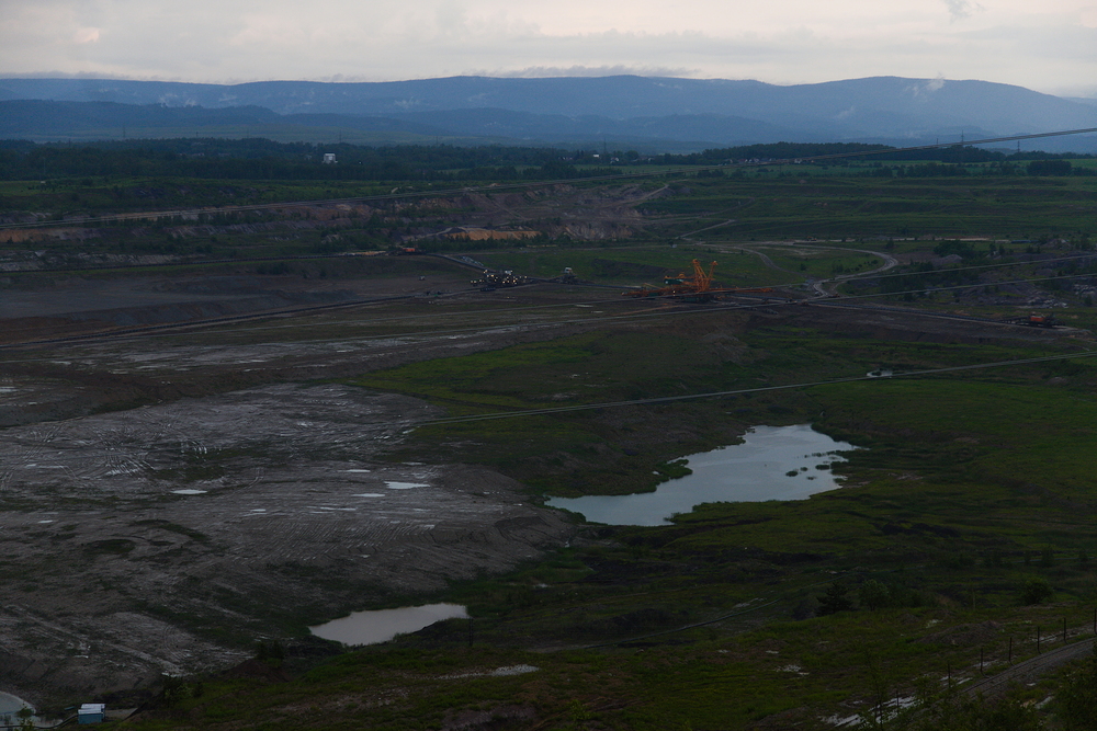 Hnědouhelný lom Družba