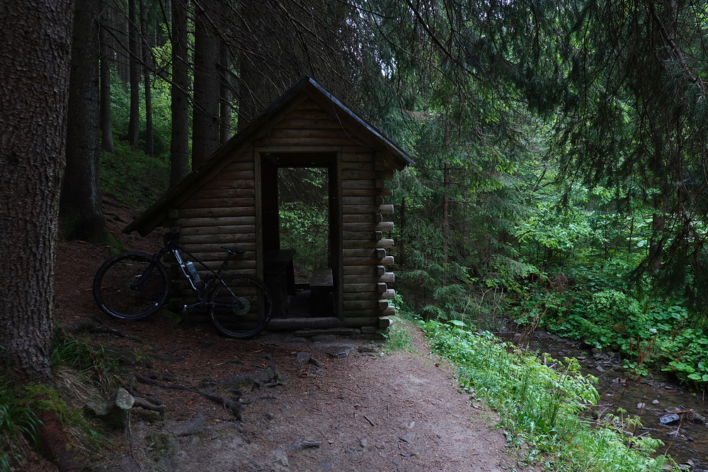 Úkryt před deštěm